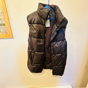 Puffer Vest with belt